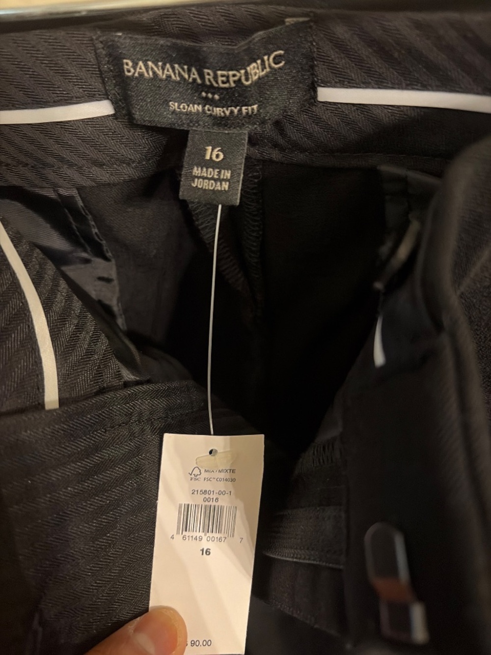 NWT Banana Republic Sloan curvy fit pants - Picture 2 of 3